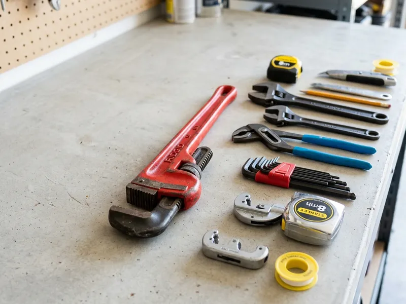 Professional plumbers in Norvelt, PA equipped with top-tier tools for residential and commercial plumbing services.